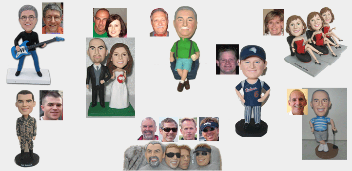 Custom Bobbleheads Gallery