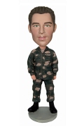 Military Custom Bobblehead Doll