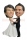 Dacing wedding couple bobblehead