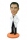 Male Doctor with Stethoscope Bobblehead