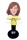 Sweet Heart Girl Bobble head Doll