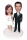 Wedding Couple Bobblehead-2