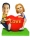 Valentines Day Lovers Bobblehead