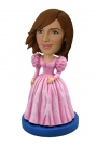 Barbie Dress Bobble Head Doll