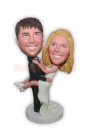 Bride Jump on Groom Bobblehead