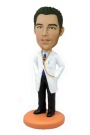 Male Doctor with Stethoscope Bobblehead