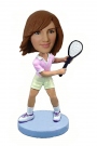 Female Tennis Star Bobblehead