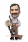 Fisherman Custom Bobblehead