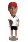 Lacrosse Player Bobblehead