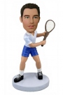 Male Tennis Star Bobblehead