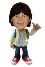 Thumbs-up School Boy Bobblehead
